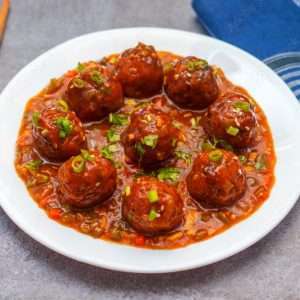 Veg ball Manchurian