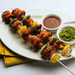 Mushroom tikka